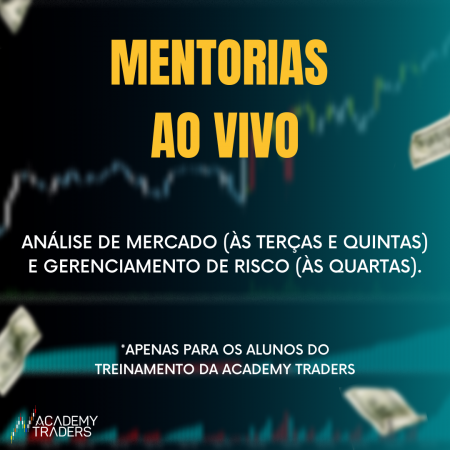 Mentorias ao vivo (às terças e quartas).